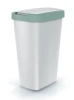 Kosz na śmieci 45 litrów zielony / szary Compacta Q Flap Keden NSAB45_5575C_427C