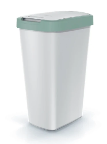 Kosz na śmieci 45 litrów zielony / szary Compacta Q Flap Keden NSAB45_5575C_427C