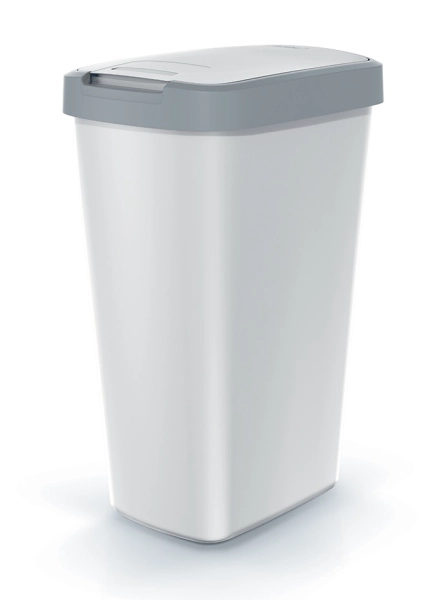 Pojemnik na odpady 45 litrów szary Compacta Q Flap Keden NSAB45_429U_427C