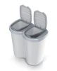Pojemnik na odpady 40L siwy Compacta B Duo Keden
