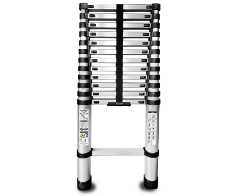 Teleskopowa drabina aluminiowa 3,8 m złożona
