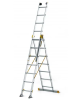 Drabina 3-elementowa 3x7 stopni profesjonalna 150 kg