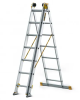 Drabina 3-elementowa 3x7 stopni profesjonalna 150 kg rozstawienie A