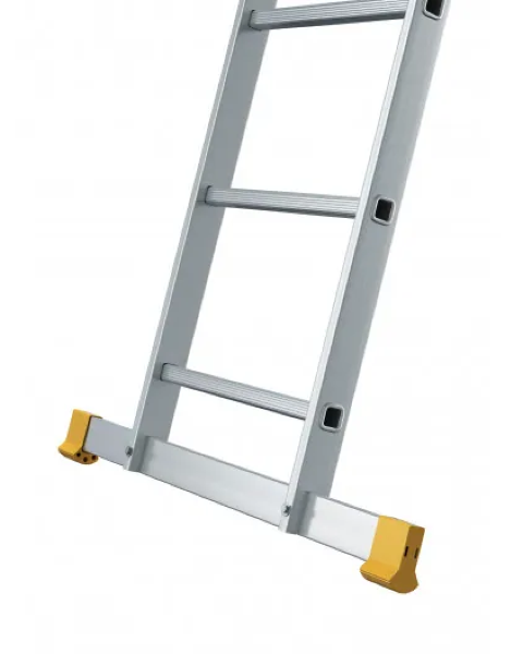 Drabina 3-elementowa 3x7 stopni profesjonalna 150 kg - stabilizator