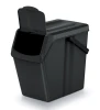 Kosz na śmieci czarny 25 L Sortibox ISWB25_S411 Keden