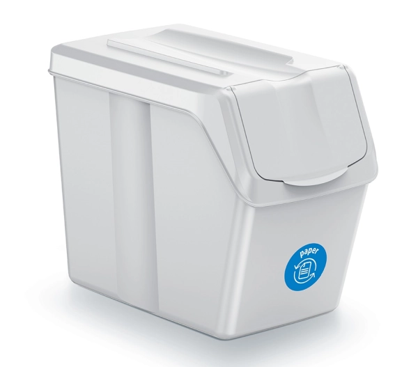 Kosz na śmieci Sortibox ISWB20_427C z naklejką niebieską - papier