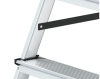 Drabina aluminiowa 4 stopniowa dwustronna 125 kg Drabest - detal stopień