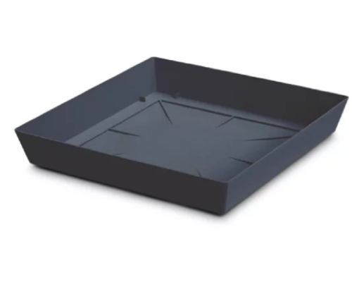 Podstawka pod doniczke antracyt 16,5 cm Lofly Saucer Square