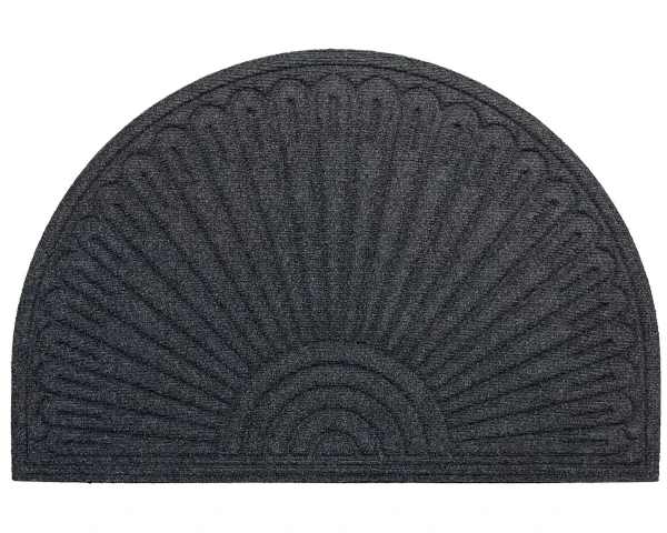wycieraczka 60 x 90 szara półokrągła Heavy Duty