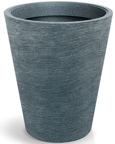 Donica wysoka 60 cm szara Tubra Round