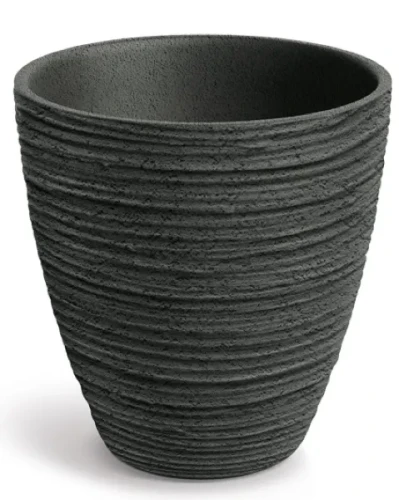 donica_ozdobna_Defora_Round_TDE60_109GR_charcoal_czarny_węglowy