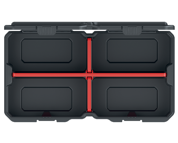 Czarny organizer na śróby 28,5 cm Kistenberg KMXBB3015S