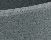 kolor i struktura doniczki ethick molta case szary tiny granite