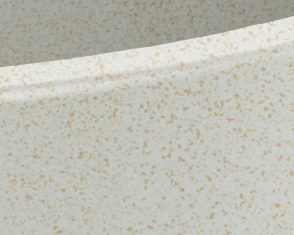 kolor i struktura doniczki ethick molta case kremowy sand