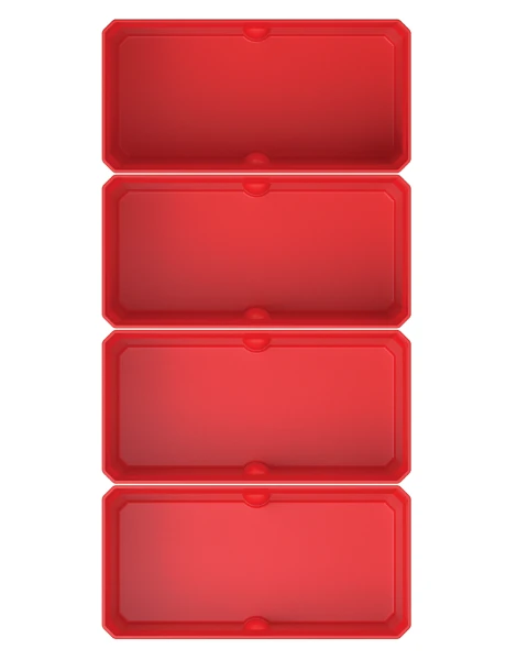 zestaw 10 x kuweta do organizera Tager Box - widok z góry