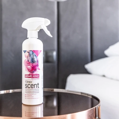 Odświeżacz powietrza 500 ml Paryski Wdzięk Clinex Scent 77-904 - aranżacja