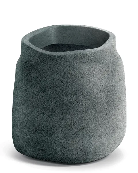 doniczka ethick boge dekoracyjna 38 cm grafitowa