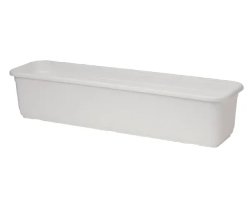 doniczka dluga biala 60 cm form plastic venus