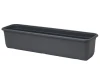 donica dluga 60 cm antracyt form plastic venus