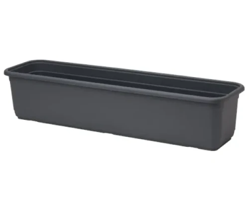 donica dluga 60 cm antracyt form plastic venus