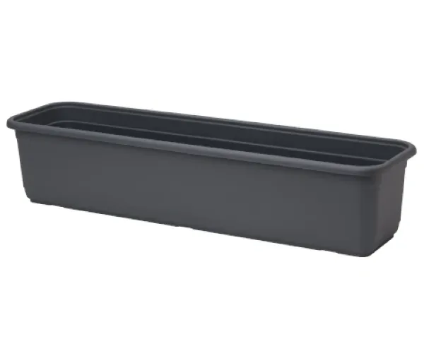 donica dluga 60 cm antracyt form plastic venus