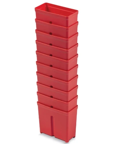 zestaw 10 x kubeczek do organizera Tager Box 105 x 50 x 97 mm