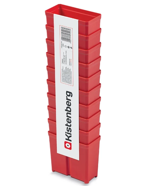 zestaw 10 x kuweta do organizera Tager Box 105 x 50 x 97 mm zlozone