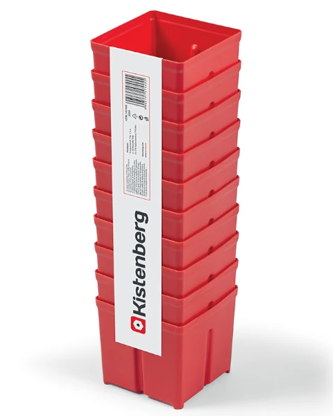 zestaw 10 x kuweta do organizera Tager Box 105 x 105 x 97 mm zlozone.webp