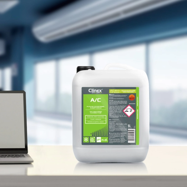 Płyn do czyszczenia klimatyzacji zapas refill 5 l A/C Clinex 77-555 - aranżacja.