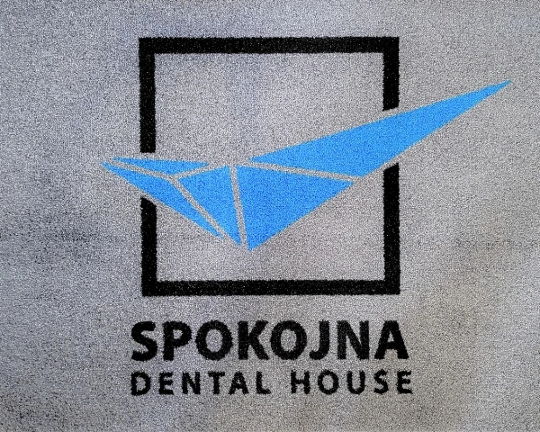 Wycieraczka Jet-Print Light  z logo gabinet dentystyczny