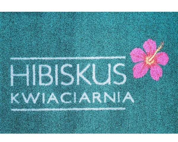 wycieraczka jet-print outdoor z logo 75x50 cm, szczotkowa mata zewnętrzna z własnym nadrukiem