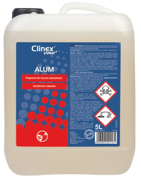 Piana do mycia felg aluminiowych 5 litrów Alum Clinex Expert 