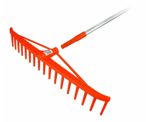 grabie do trawy 18 zębne z aluminiowym trzonkiem Pro Ramp