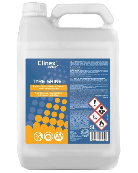 Środek do czyszczenia opon Tyre Shine 5 litrów Clinex Expert