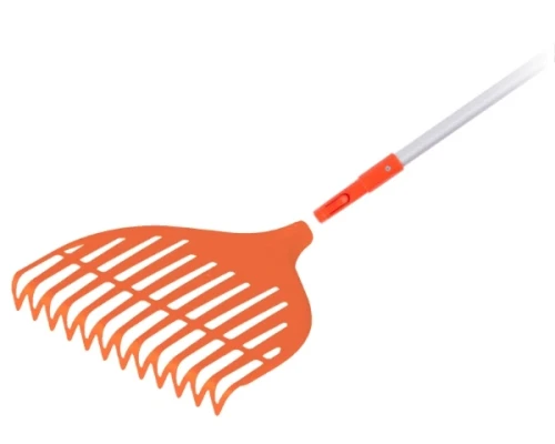 Grabie nienabijające liści z metalowym trzonkiem RAMP