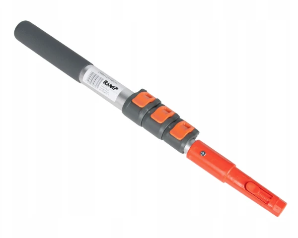 trzonek teleskopowy do grabi ramp zlozony