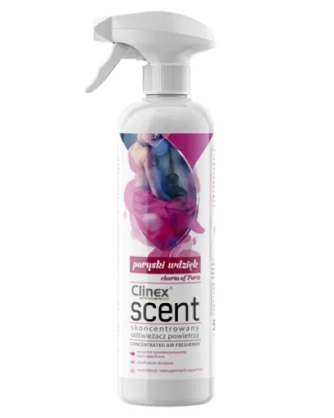 Odświeżacz powietrza 500 ml Paryski Wdzięk Clinex Scent 77-904
