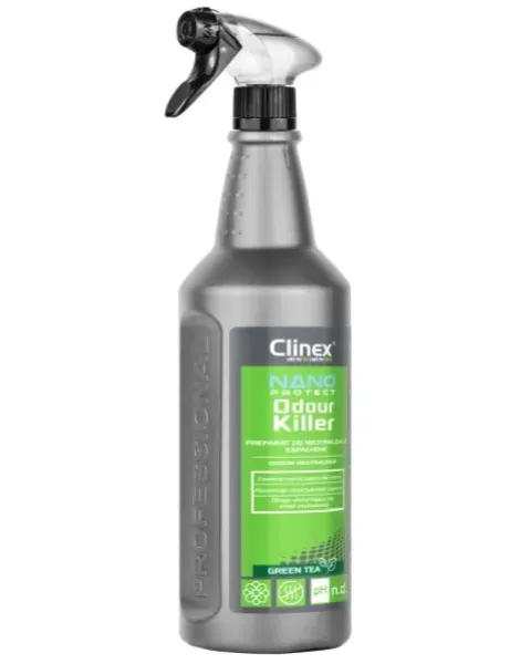 Preparat do neutralizacji zapachów zielona herbata Green Tea 1 litr Nano Protect Odour Killer Clinex 77-351