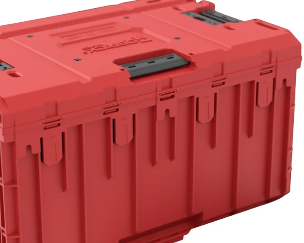 Skrzynia warsztatowa Qbrick One Drawer 2 Plus 2.0 RED elementy mocujace na scianie