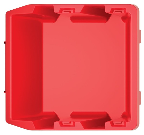 Widok na pojemnik magazynowy od góry