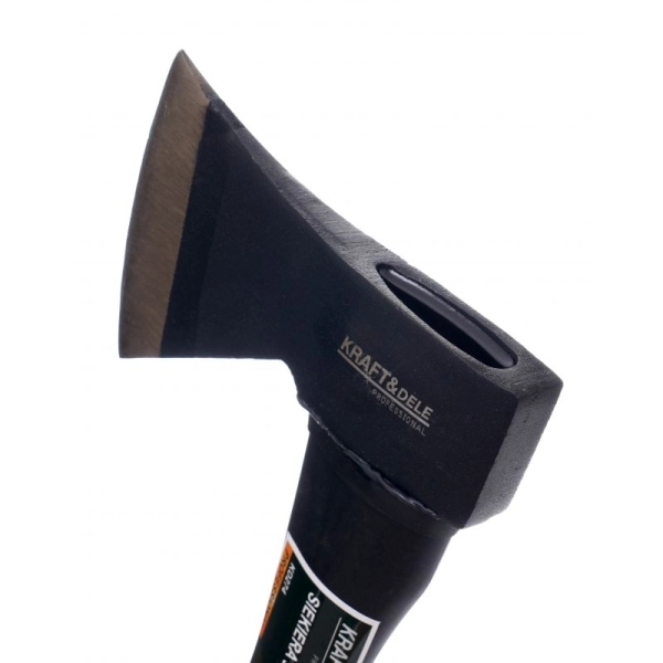 Siekiera z trzonkiem fiberglass 0,9 kg 38 cm KraftDele KD274 - ostrze