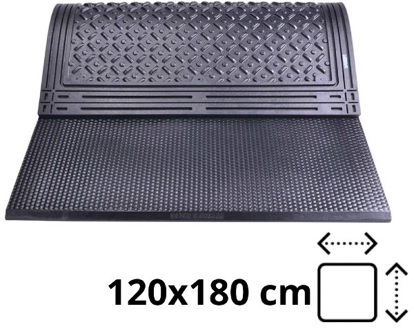 Mata legowiskowa do obory DB 1.3 120x180 cm - wymiary