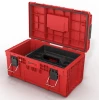 Skrzynka na narzędzia czerwona z rączką Qbrick System Prime Toolbox 250 Vario Red Ultra HD Custom