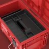Skrzynka narzędziowa czerwona z rączką Qbrick System Prime Toolbox 250 Vario Red Ultra HD Custom