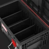 Skrzynka na narzędzia czarna z rączką Qbrick System Prime Toolbox 250 Vario