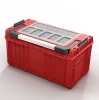 Skrzynka na narzędzia z rączką czerwona Qbrick System Prime Toolbox 250 Expert Red Ultra HD Custom