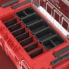 Skrzynka narzędziowa z rączką czerwona Qbrick System Prime Toolbox 250 Expert Red Ultra HD Custom