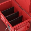 Skrzynka narzędziowa z rączką czerwona Qbrick System Prime Toolbox 250 Expert Red Ultra HD Custom