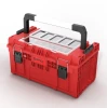Skrzynka na narzędzia z rączką czerwona Qbrick System Prime Toolbox 250 Expert Red Ultra HD Custom