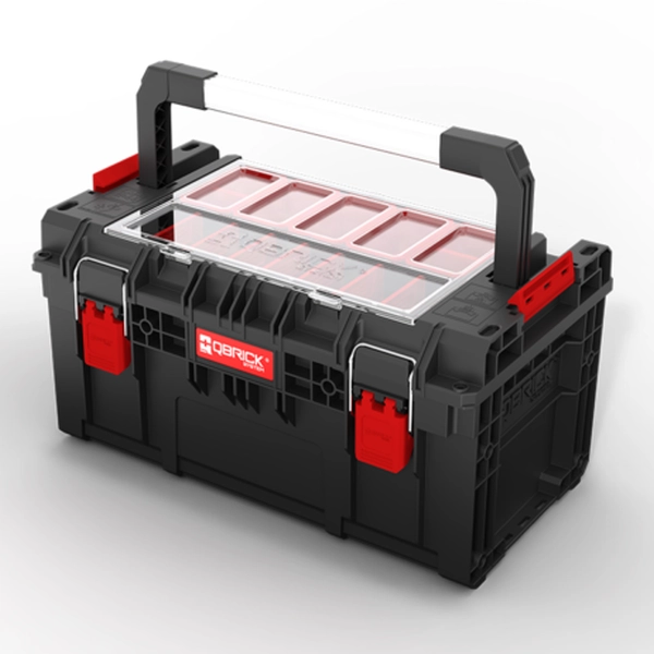 Skrzynka narzędziowa czarna z uchwytem Qbrick System Prime Toolbox 250 Expert
